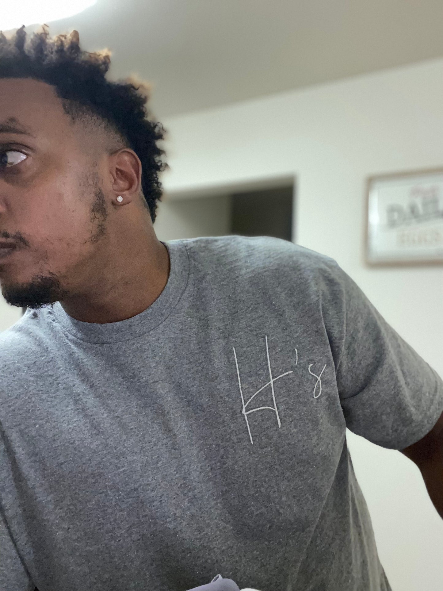 Short Sleeve Cool Grey H's T-Shirt