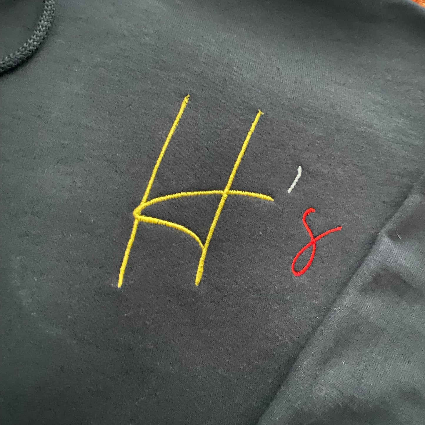 H's USMC Black Hoodie