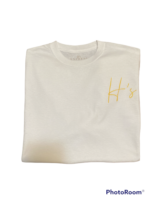 Short Sleeve Original H's T-Shirt White